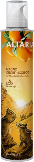 Масло-спрей облепиховое нерафинированное