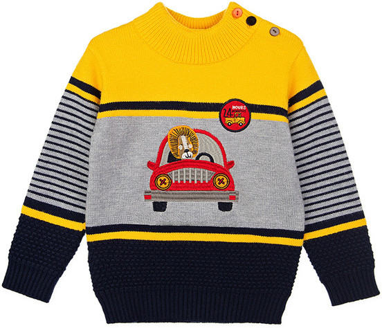 Свитер для мальчиков | Car collection | PlayToday