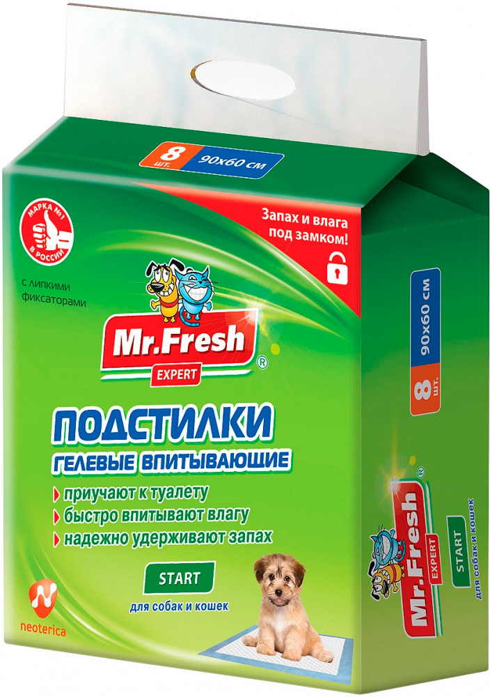 Пеленки для домашних животных | Start | Mr.Fresh Expert