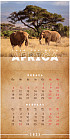 Календарь настенный «Africa»