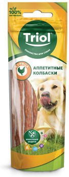 Колбаски для собак из утки