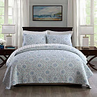 Покрывало (евро, хлопок, 2 наволочки 50×70)