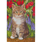 Набор юного художника «Котёнок в саду»