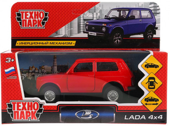 Машина инерционная «Джип Lada 4x4»
