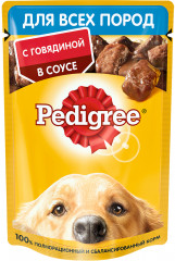 Корм для собак говядина в соусе (85 г)