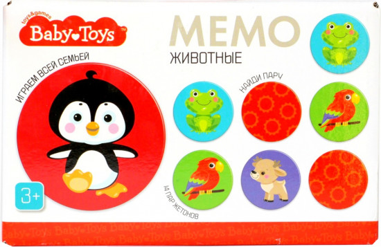 Игра настольная «Животные»