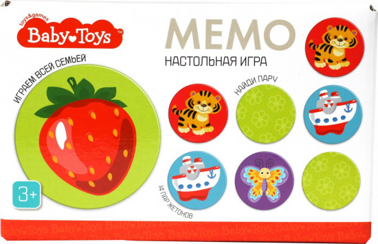 Игра настольная «Мемо»