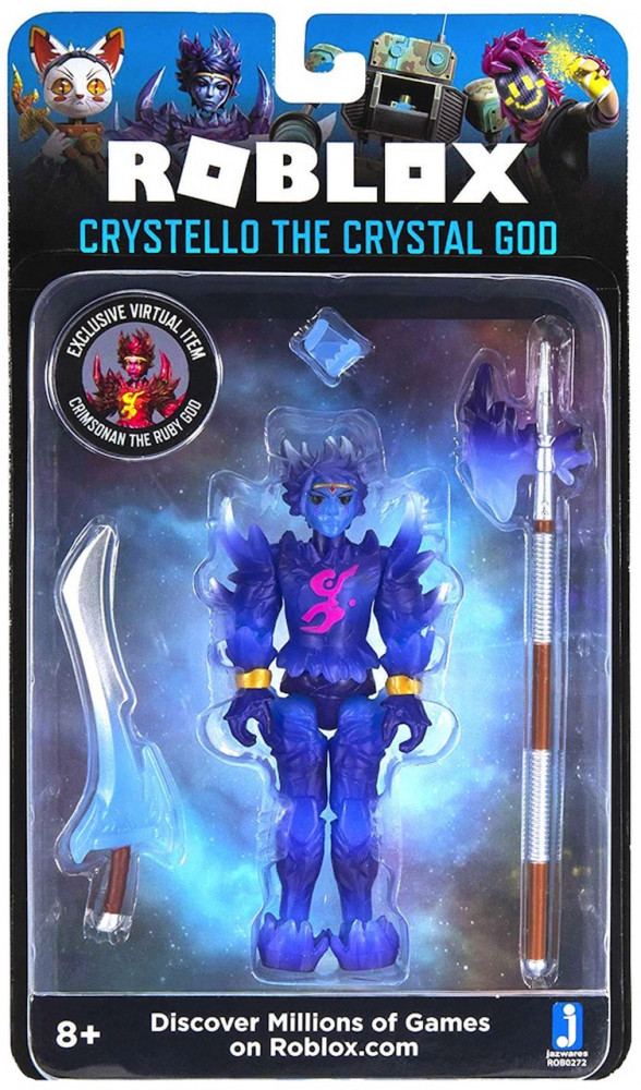 Фигурка «Crystello the Crystal God» | Roblox | Jazwares