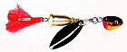 Блесна вращающаяся с колокольчиком и с подгрузом