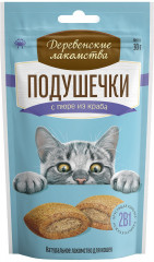 Лакомство для кошек «Подушечки из краба»