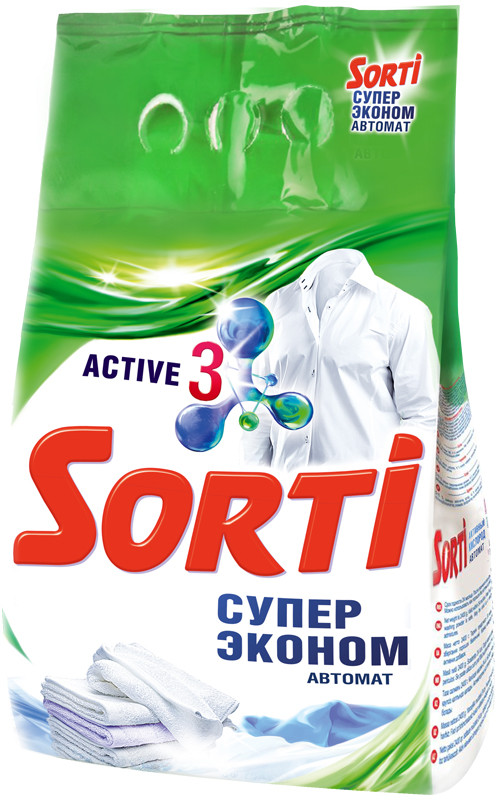 Порошок стиральный «Супер Эконом» | Sorti