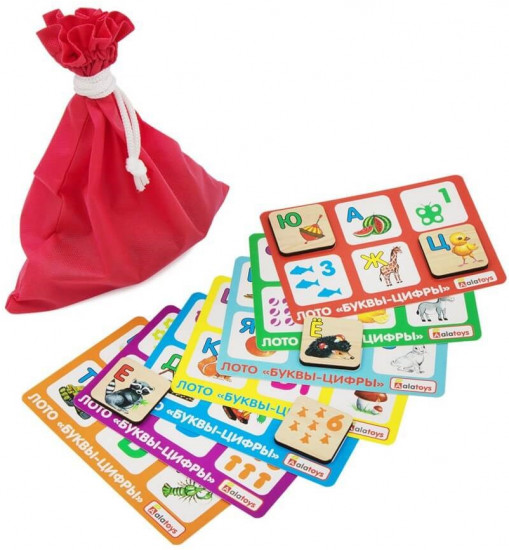 Лото «Буквы-цифры»