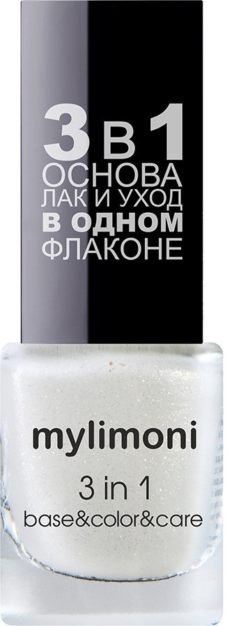 Лак для ногтей 3 в 1, оттенок 87 | Mylimoni | Limoni