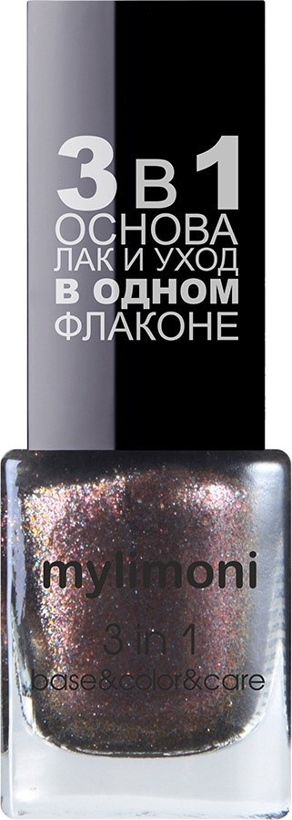 Лак для ногтей 3 в 1, оттенок 91 | Mylimoni | Limoni