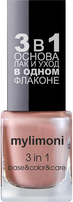 Лак для ногтей 3 в 1, оттенок 94 | Mylimoni | Limoni