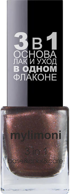 Лак для ногтей 3 в 1, оттенок 97 | Mylimoni | Limoni