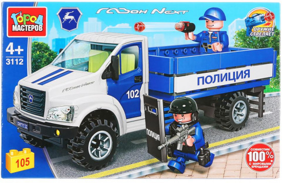 Конструктор «Полицейский ГАЗон»