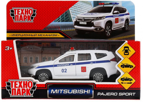 Машина инерционная «Mitsubishi Pajero Sport. Полиция»