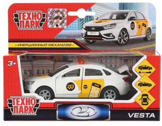 Машина инерционная «Lada Vesta. Такси»