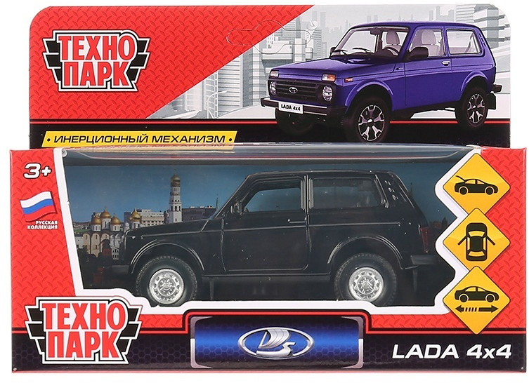 Машина инерционная «Lada 4x4» | Технопарк