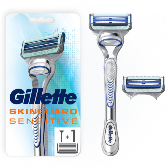 Бритва Gillette SkinGuard Sensitive с 2 сменными кассетами