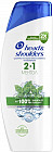 Шампунь и бальзам-ополаскиватель 2 в 1 против перхоти «Ментол»