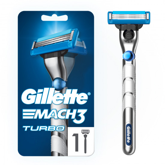 Бритва Gillette Mach3 Turbo c 1 сменной кассетой