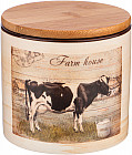 Банка для сыпучих продуктов «Farm house»