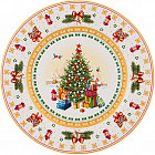 Тарелка закусочная «Елка»