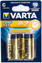 Набор батареек Varta «Longlife» С