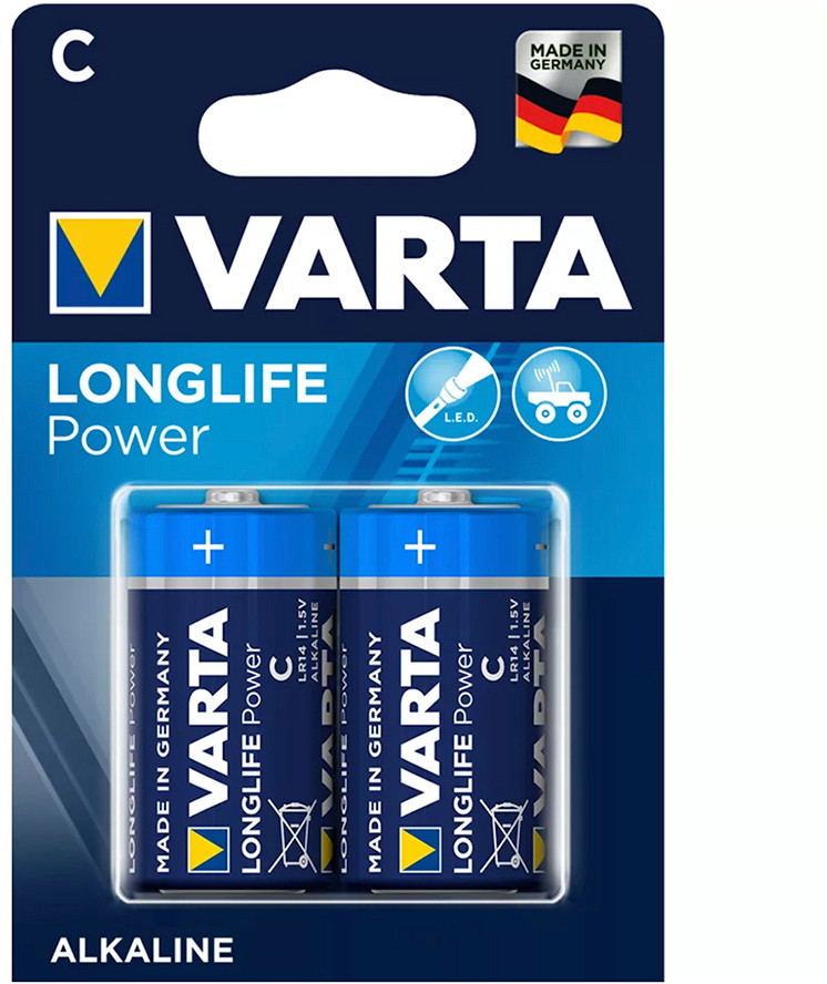 Батарейки Varta | Longlife Power | Varta