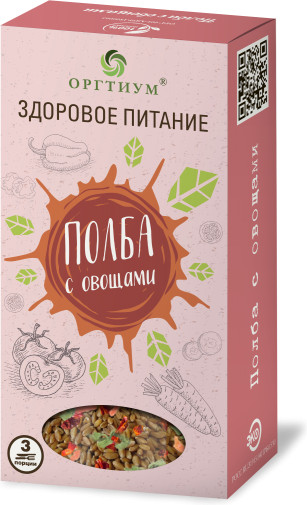 Полба с овощами