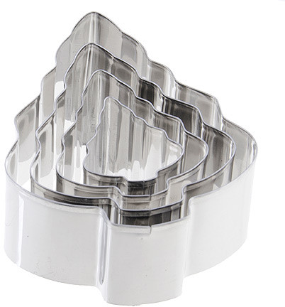 Набор фигурных форм для печенья «Елки»