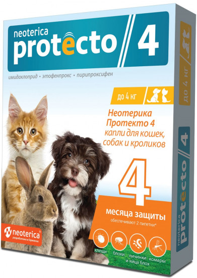 Капли от блох и клещей для кошек и собак