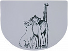 Коврик под миску «Кошечка»