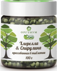 Хлорелла и спирулина прессованная