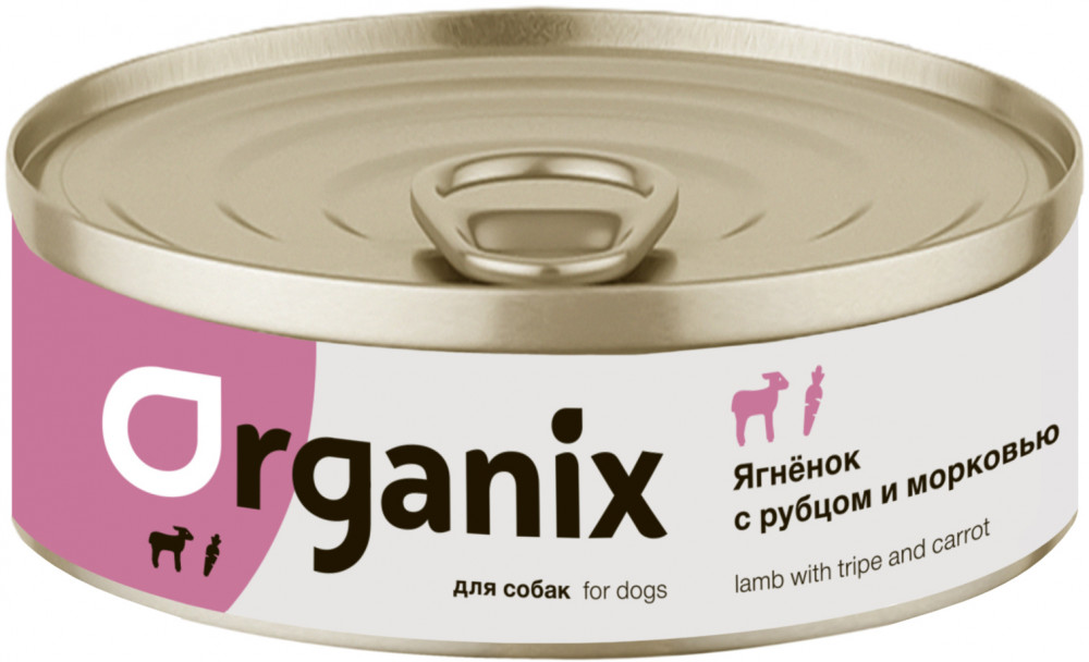 Консервы для собак «Ягненок с рубцом и морковью» | Organix