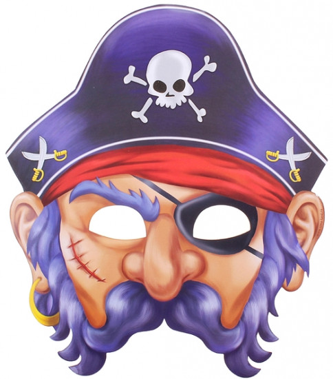 Маска карнавальная «Пират»