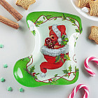 Блюдо сервировочное «Сапожок. Медвежонок»