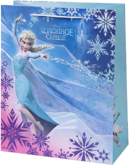 Пакет бумажный «Ледяная принцесса»