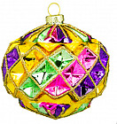 Шар ёлочный «Золотая сетка»