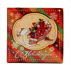 Магнит декоративный «Сани с подарками»