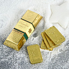 Слитки шоколадные «Денежного года»