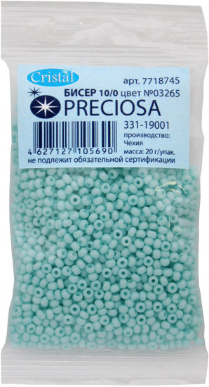 Бисер мелованный