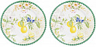 Набор тарелок для десертов «Лимоны»