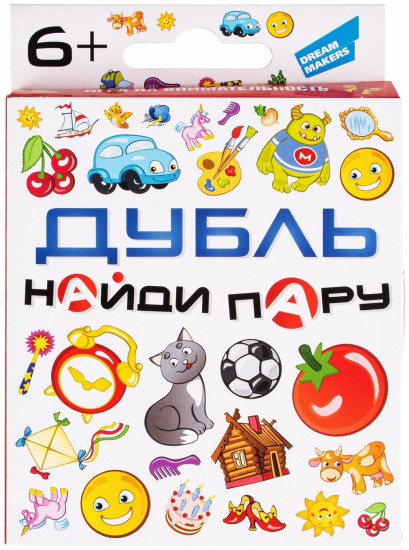 Игра настольная «Дубль. Найди пару»