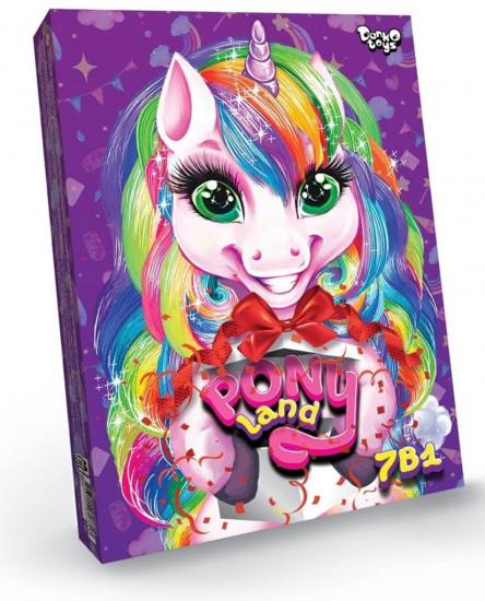 Набор игровой «Pony Land 7в1»