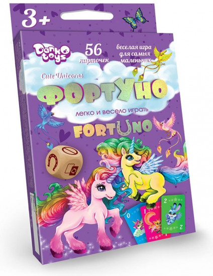 Игра настольная «Fortuno Cute Unicorns»