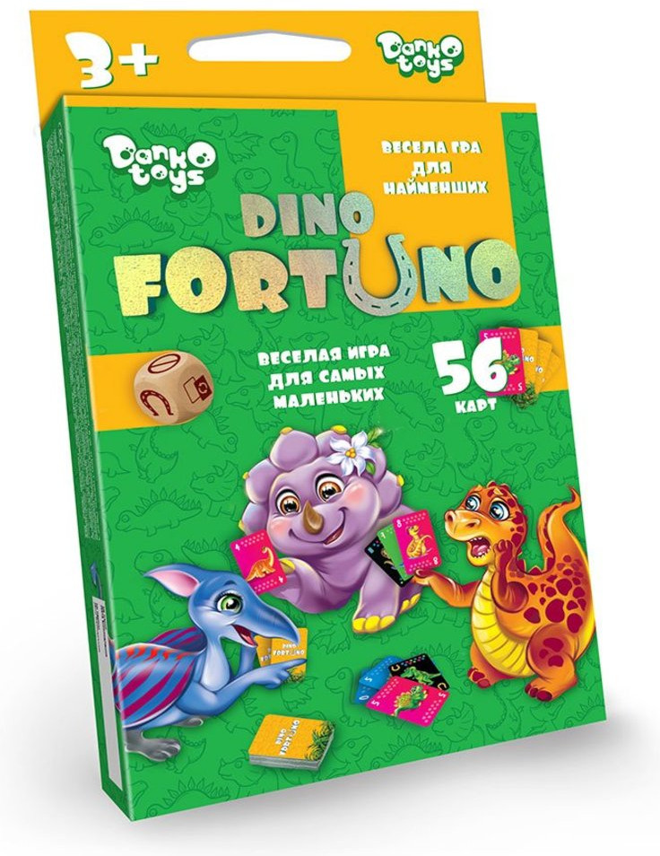 Игра настольная «Dino Fortuno» | Danko Toys