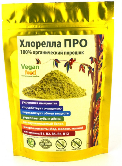 Хлорелла в порошке